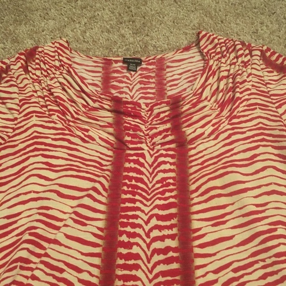 Rafaella Animal Print T-Shirt Blouse Size M - Picture 4 of 8